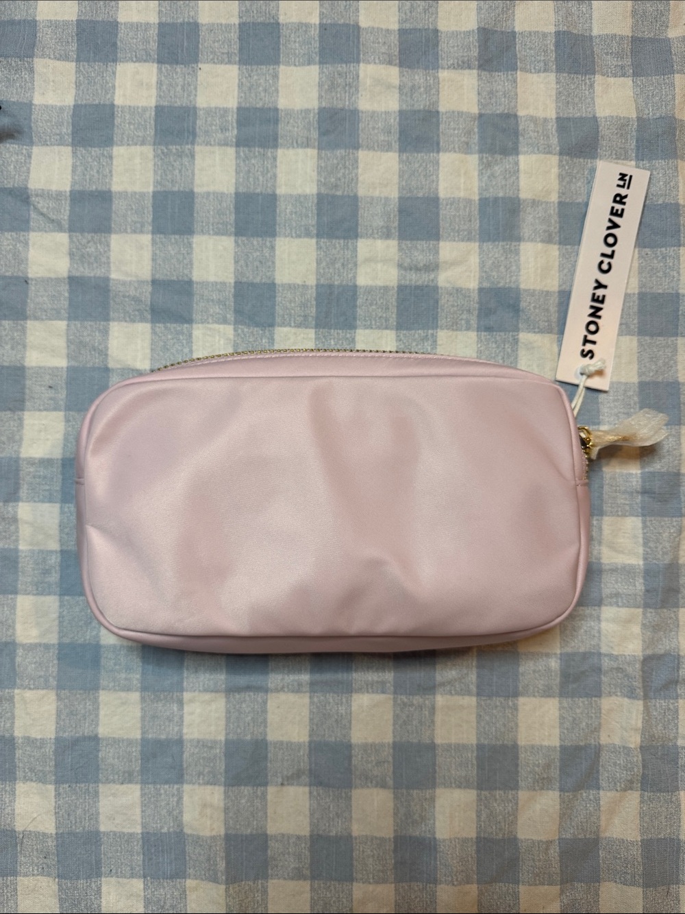 Stoney Clover Lane Lilac Zip Cosmetic Case